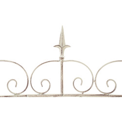 set de 4 Vallas de jardín Mangold Crema antiguo