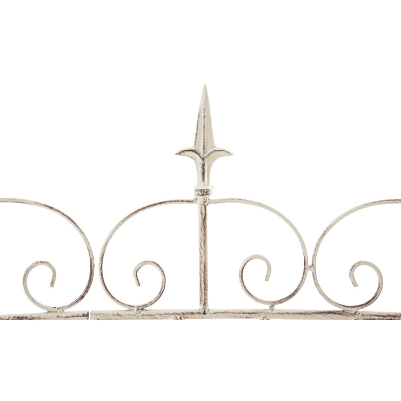 set de 4 Vallas de jardín Mangold Crema antiguo