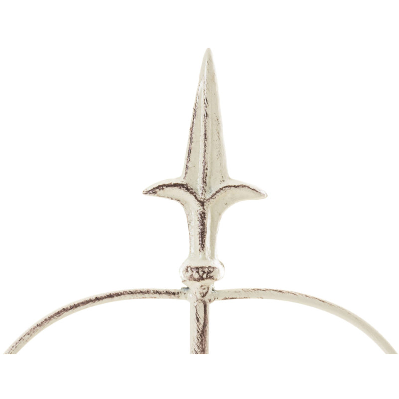 set de 4 Vallas de jardín Mangold Crema antiguo