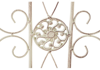 Ensemble de 4 cl?tures de jardin, blettes, cr?me antique