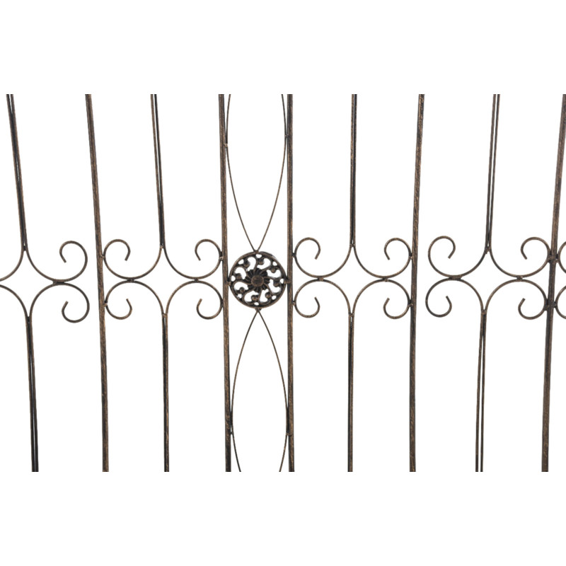 Ensemble de 4 clôtures de jardin, bronze Mangold