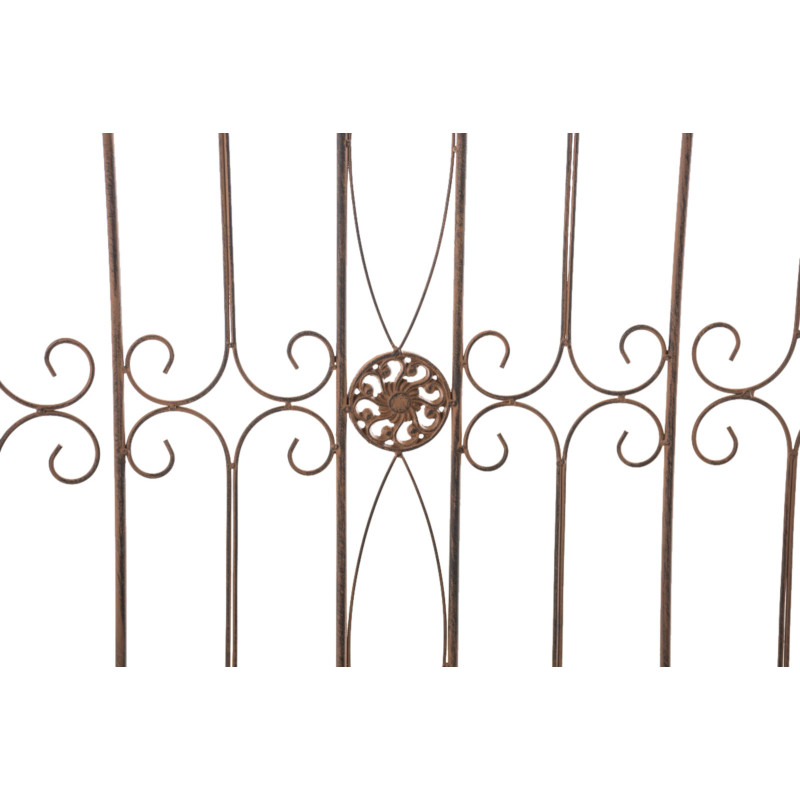 set de 4 Vallas de jardín Mangold Marrón antiguo