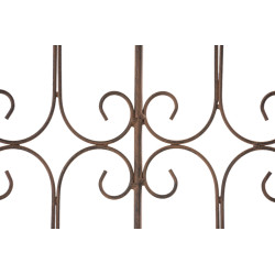 set de 4 Vallas de jardín Mangold Marrón antiguo