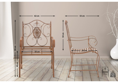 2er Set Gartenstühle Punjab