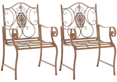 2er Set Gartenstühle Punjab