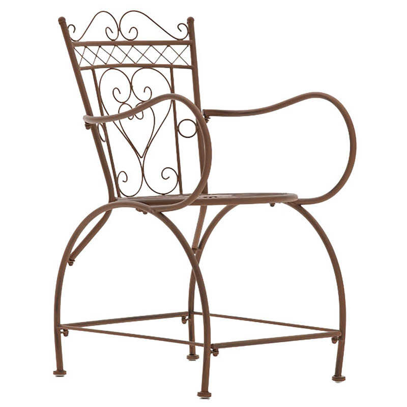 Ensemble de 2 chaises Sheela marron antique