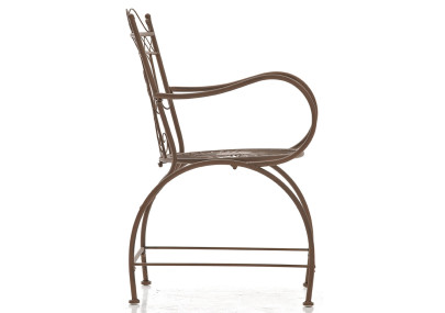 Ensemble de 2 chaises Sheela marron antique