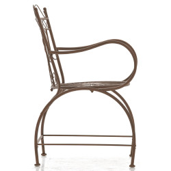 Set di 2 sedie Sheela antico marrone