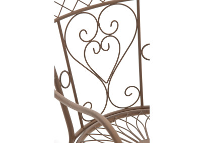 Ensemble de 2 chaises Sheela marron antique