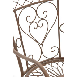 Set di 2 sedie Sheela antico marrone