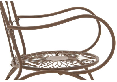 Ensemble de 2 chaises Sheela marron antique