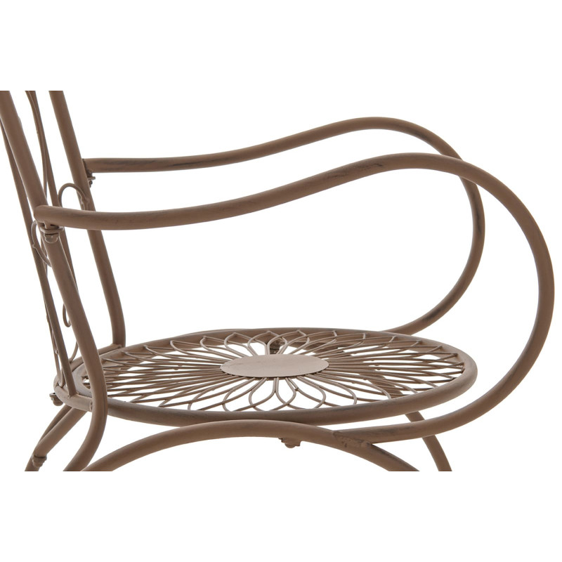 Ensemble de 2 chaises Sheela marron antique