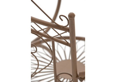 Set de 2 Sillas de jardín Sheela Marrón antiguo