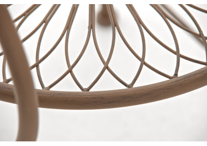 Ensemble de 2 chaises Sheela marron antique