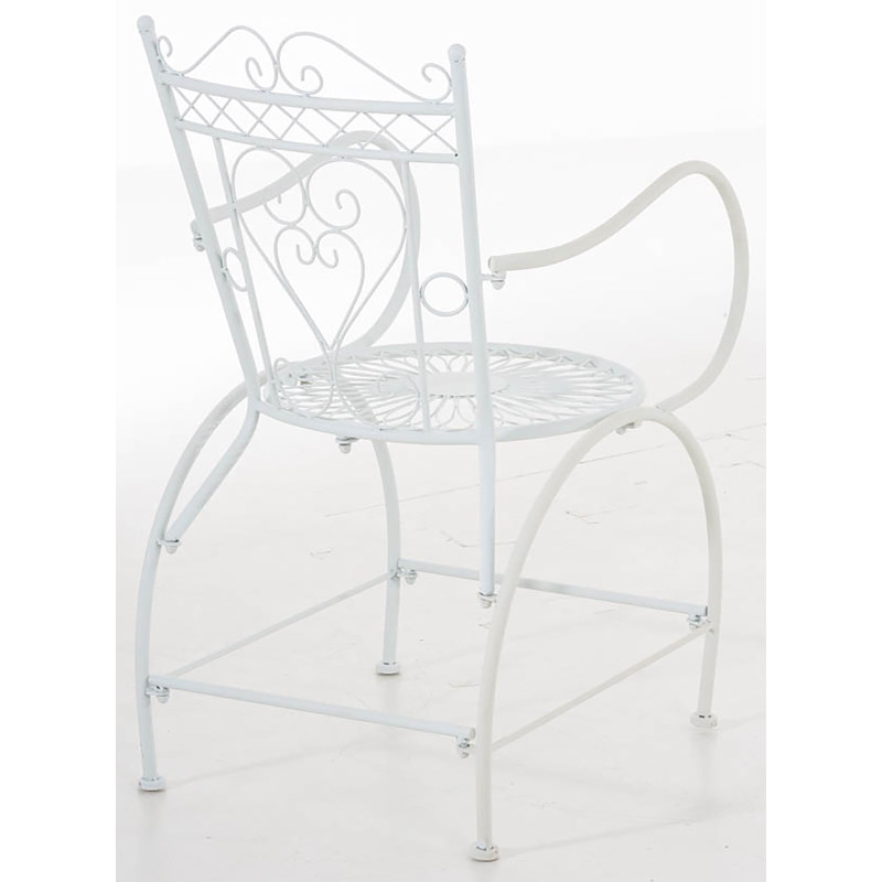 Ensemble de 2 chaises Sheela, blanches