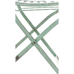 Ensemble de 2 chaises Sibell vert antique