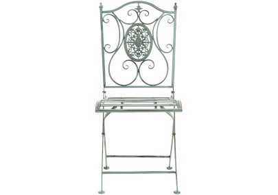 Ensemble de 2 chaises Sibell vert antique