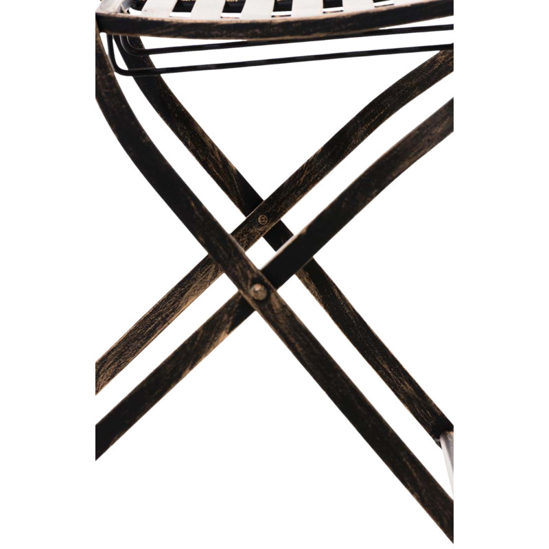 Ensemble de 2 chaises Sibell, bronze