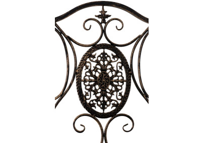 Set di 2 sedie pieghevoli Sibell bronzo