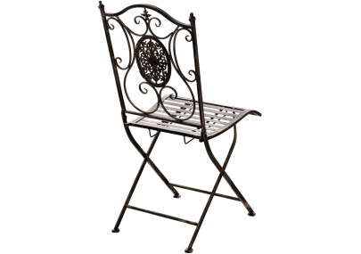 Set di 2 sedie pieghevoli Sibell bronzo