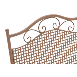 Ensemble de 2 chaises de jardin Kiran marron antique