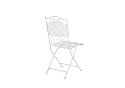 Ensemble de 2 chaises de jardin Kiran blanches