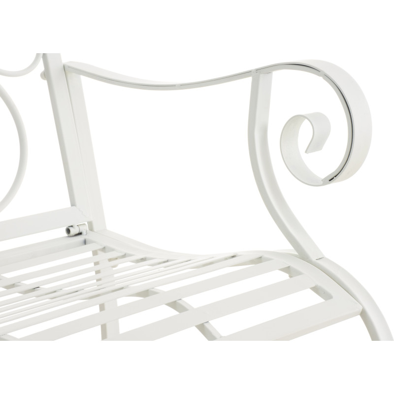 Ensemble de 2 chaises de jardin blanches du Pendjab