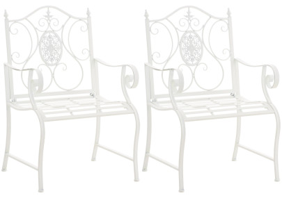 2er Set Gartenstühle Punjab