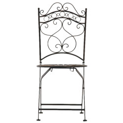 Ensemble de 2 chaises Indra, bronze