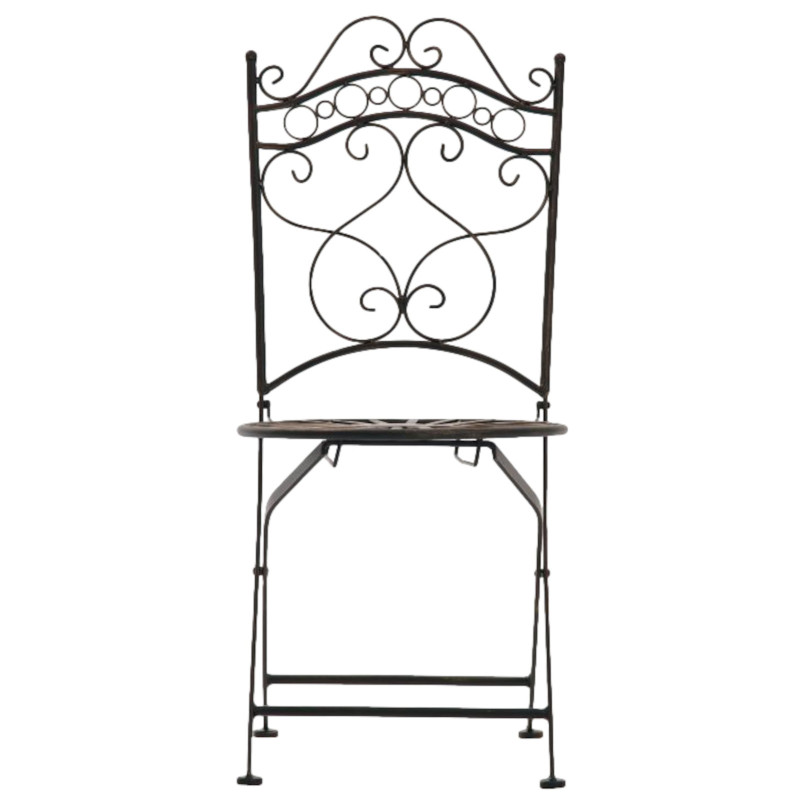 Ensemble de 2 chaises Indra, bronze