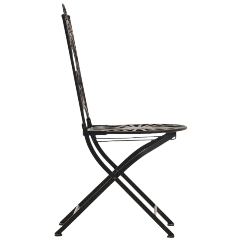 Ensemble de 2 chaises Indra, bronze