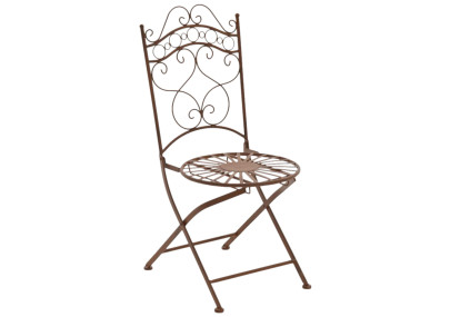 Ensemble de 2 chaises Indra marron antique