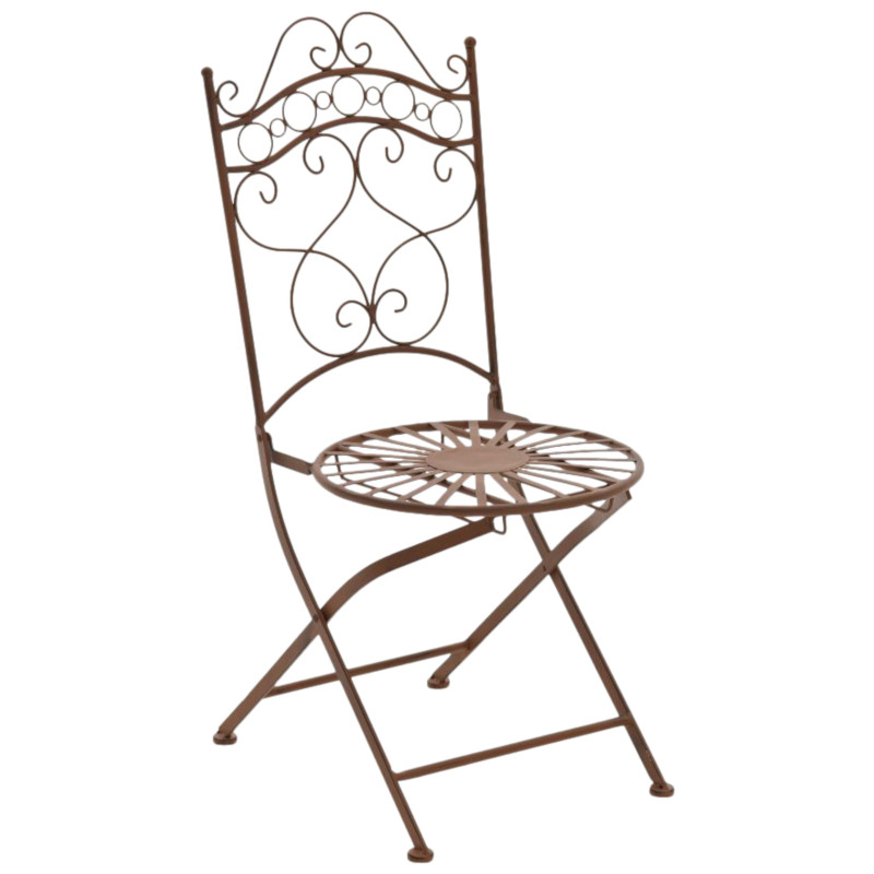 Set di 2 sedie Indra antico marrone