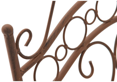 Ensemble de 2 chaises Indra marron antique