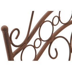 Ensemble de 2 chaises Indra marron antique