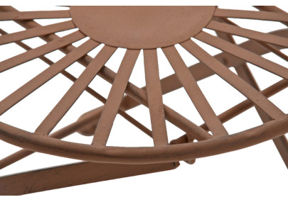 Ensemble de 2 chaises Indra marron antique