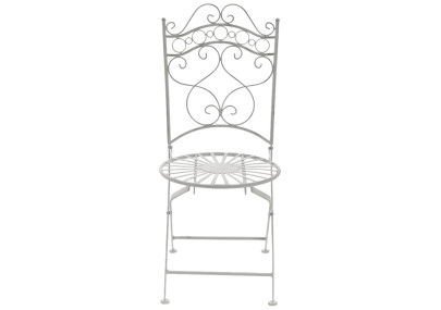 Ensemble de 2 chaises Indra blanc antique