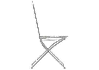 Set di 2 sedie Indra bianco antico