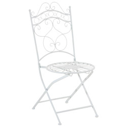 Ensemble de 2 chaises Indra, blanches