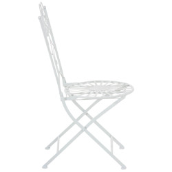 Ensemble de 2 chaises Indra, blanches