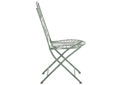 Ensemble de 2 chaises Indra vert antique