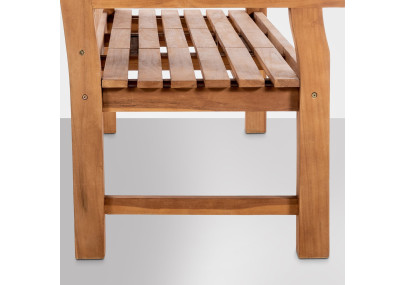 Ensemble de 4 chaises de salle ? manger Maverick C, similicuir, rouge