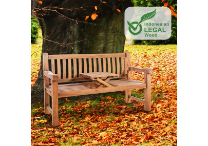 Banc en teck Orlando 150 cm