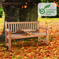 Banc en teck Orlando 150 cm