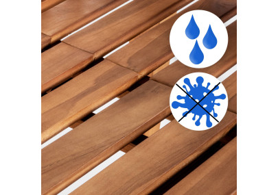 Banc en teck Luka 150 cm