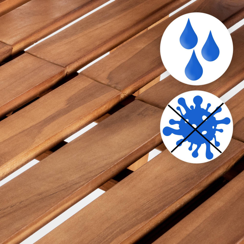 Banc en teck Luka 150 cm