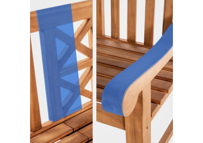 Banc en teck Luka 150 cm