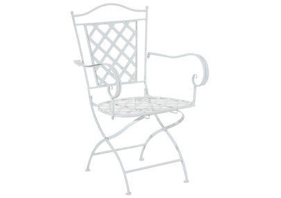 Ensemble de 2 chaises Adara, blanches