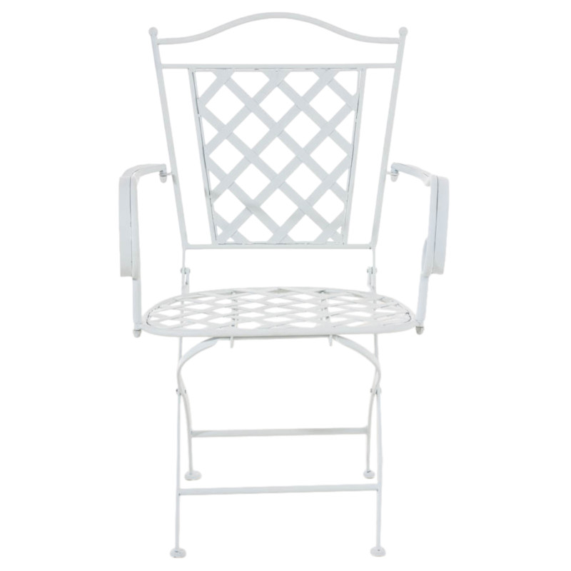 Ensemble de 2 chaises Adara, blanches