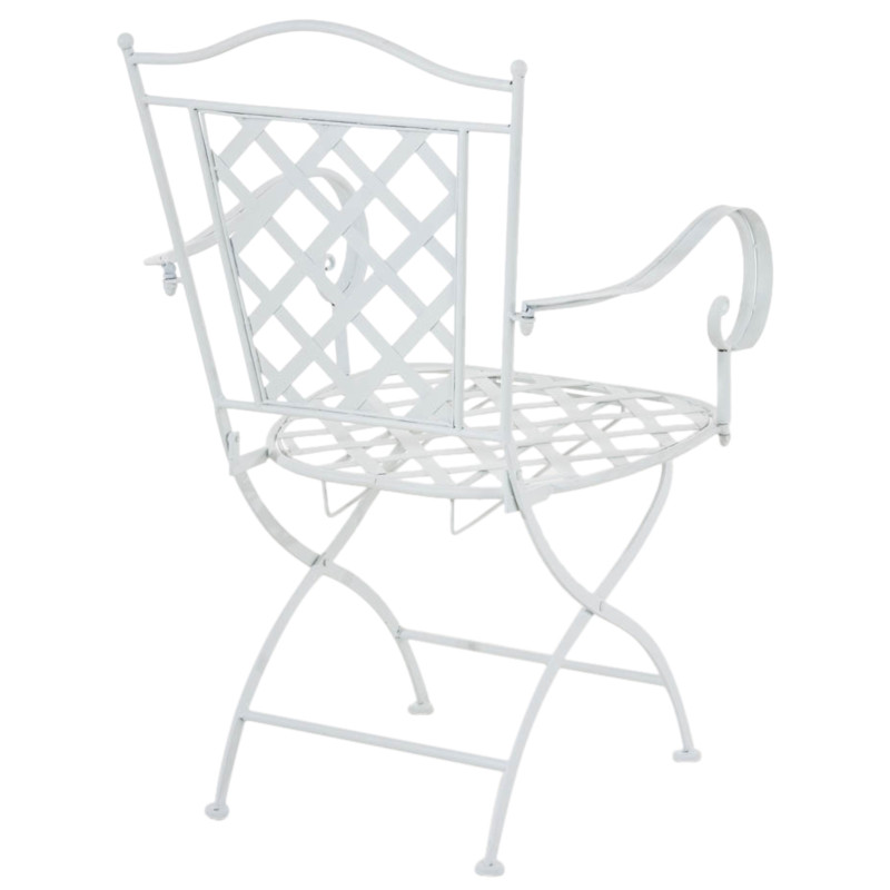 Ensemble de 2 chaises Adara, blanches